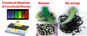 Functional material synthesis, device development, and biomass conversion