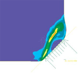 Numerical simulation of tool deformity