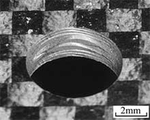 High-precision hole made in CFRP composite material