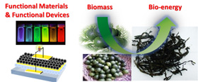 機能材料合成とデバイス開発およびバイオマス変換