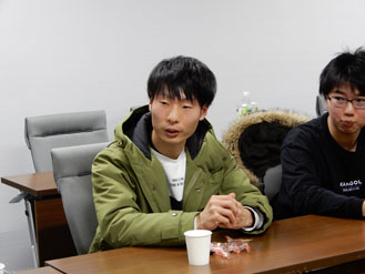 マテリアル工学科 増永 隆佑さん